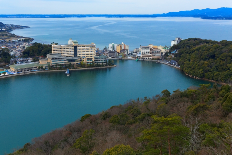 ランドマーク：舘山寺温泉　5555m