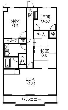 ヴィラクリア 間取り