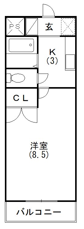 スペースG住吉 間取り