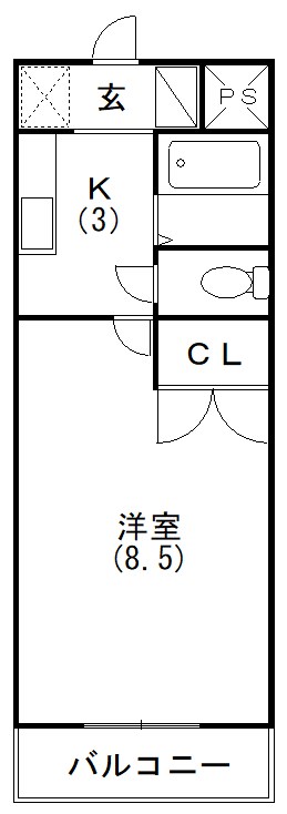スペースG住吉 間取り