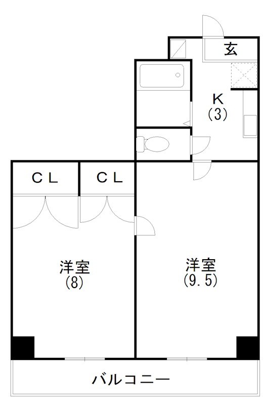 スペースG住吉 間取り