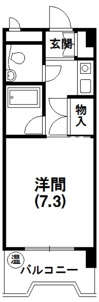 メゾンベルシャンブル 間取り