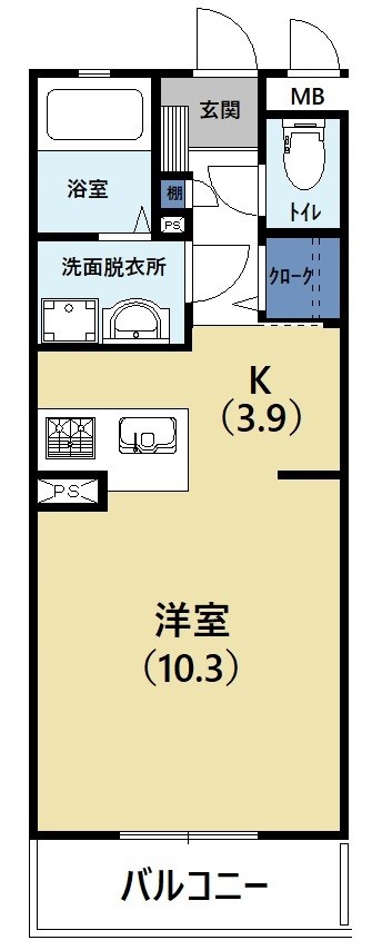 アソシエ PLUS 間取り