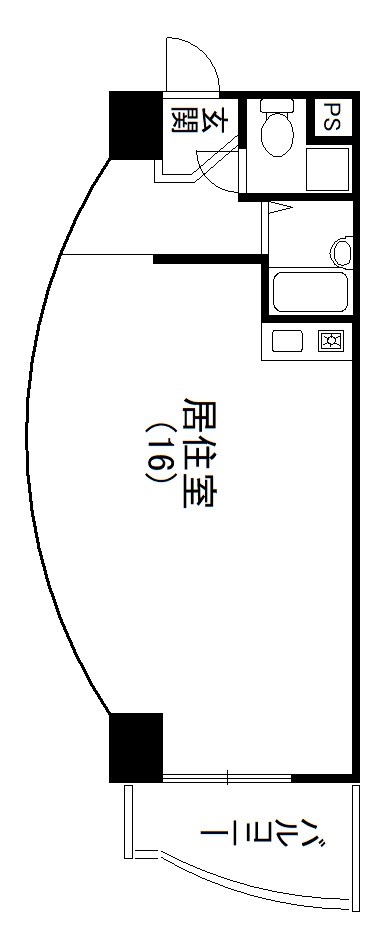 ヒューゲル城北 間取り