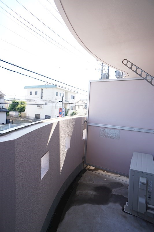 ヒューゲル城北 ベランダ