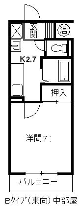 グランドハイツ布橋 間取り