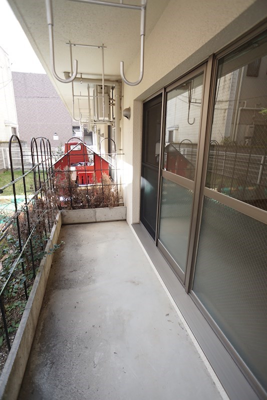 アムール住吉 ベランダ