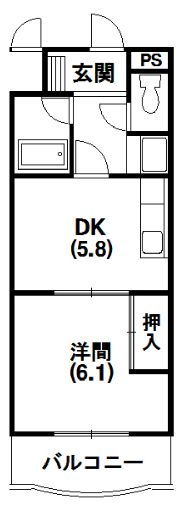 あぷと長坂 間取り