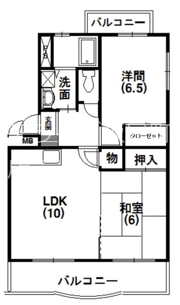 サンステージ天王 間取り