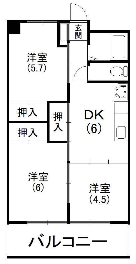 グレース名倉 間取り