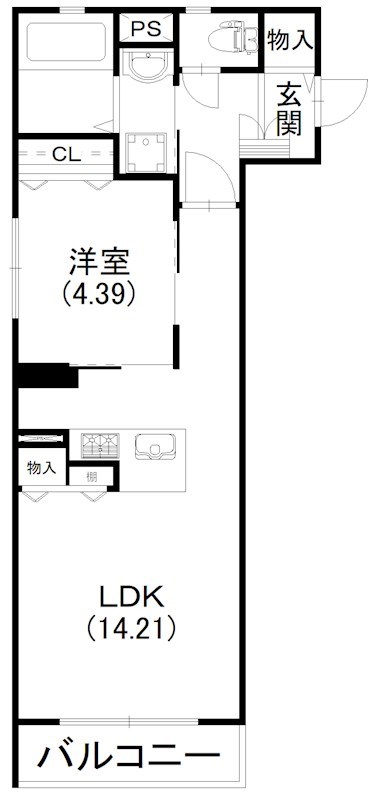 レストリーシェディジョーヴェ 間取り