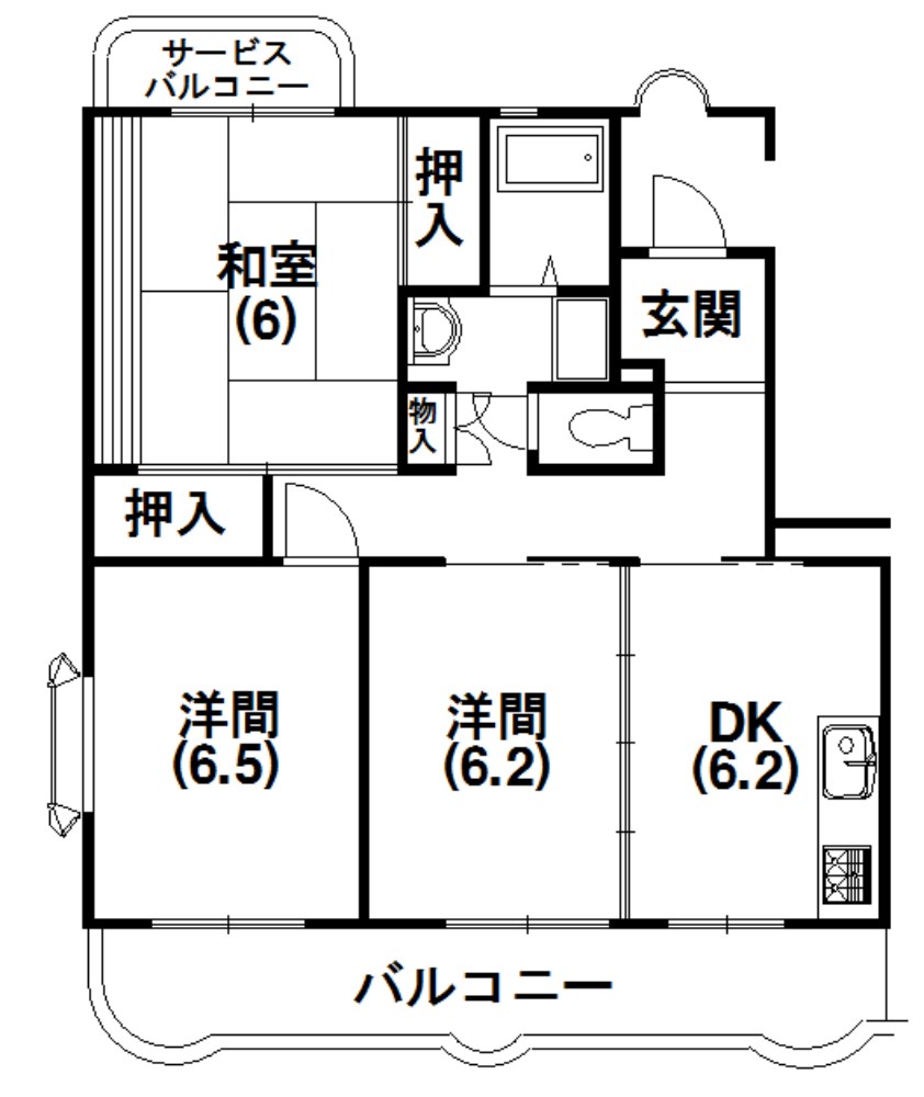 カーサフォルテ 間取り