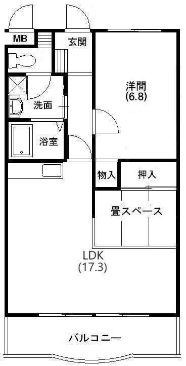 ハーモニー 間取り