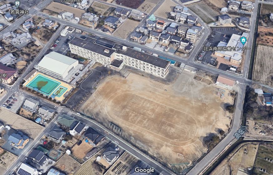 小学校：浜松市立北浜南小学校　405m