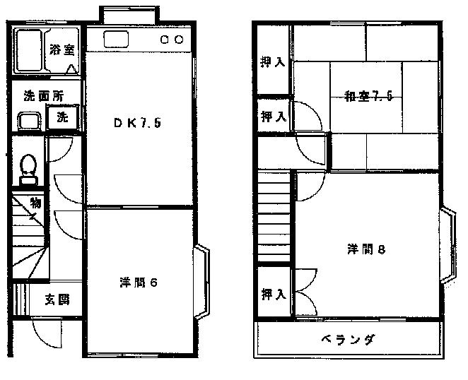 アビタシオンスヤマ 間取り