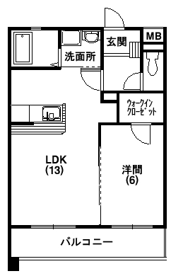 メゾンドヴェルメール 間取り