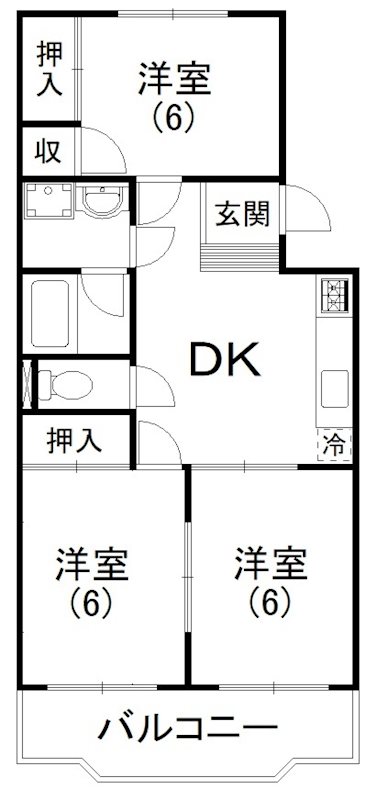 メゾンアスカ 間取り