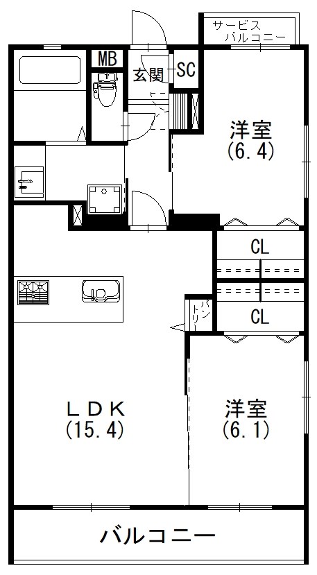グランヴェール 間取り