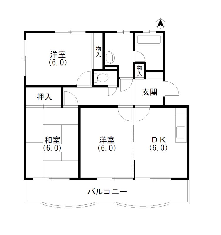 パークハイムワジヤマ 間取り