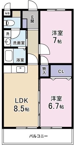 ハミング白木 間取り