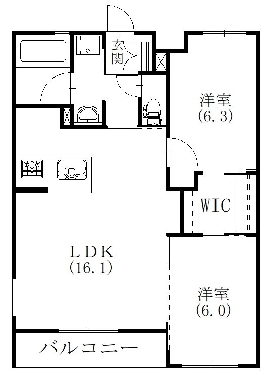 オークセレーノ 間取り