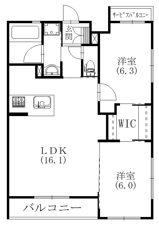 オークセレーノ 間取り