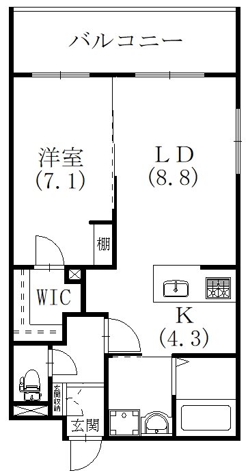 (仮称）菊川市加茂_第2ドゥプランニングマンション 間取り