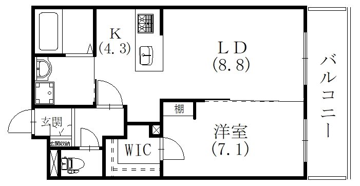 (仮称）菊川市加茂_第2ドゥプランニングマンション 間取り