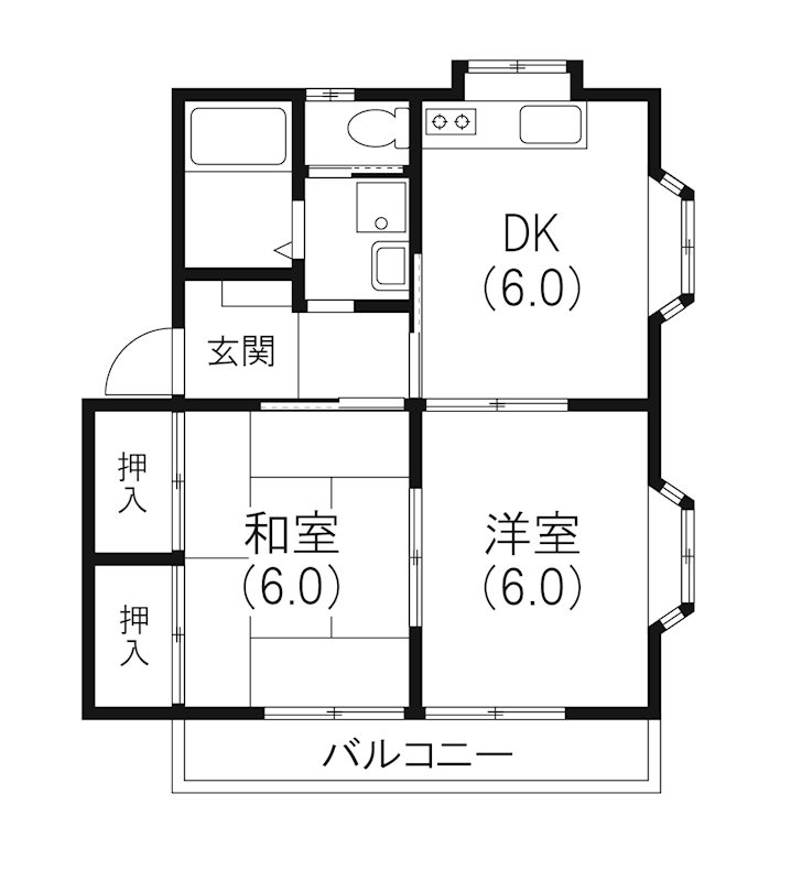 ドエル富塚 間取り